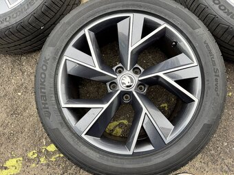 19” Alu kola Škoda Kodiaq vč letních pneu 90% dot 38/24 - 3