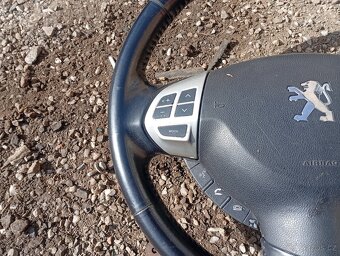 PEUGEOT 4007 VOLANT KOŽENÝ S AIRBAGEM A TLAČÍTKY - 3
