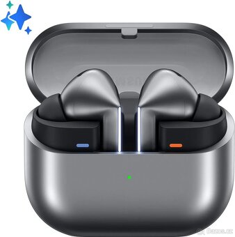 Samsung Galaxy Buds3 Pro stříbrné - 3
