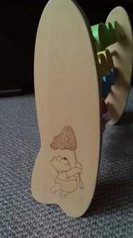 Dřevěné počítadlo medvídek Pú - 3