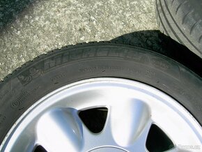 AL kola orig. OPEL 15" ET 33, pneu Michelin 195/65/15 - 3