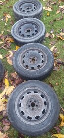 4 plechové disky r15 5x100 - 3