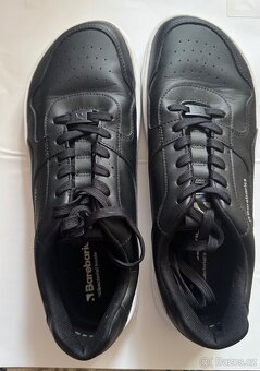 Boty Barebarics Zing - Black & White - Leather 46 - 3