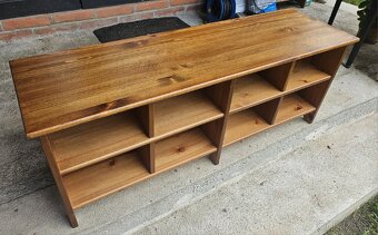 Botník-lavice Ikea Leksvik mořidlo antik - 3