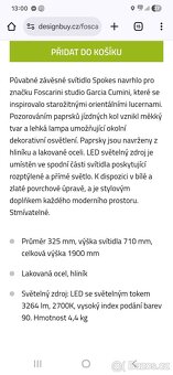 Foscarini Spoke závěsné svítidlo. - 3