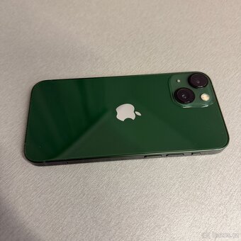 iPhone 13 mini 128GB zelený, bez škrábance, 12 měsíců záruka - 3