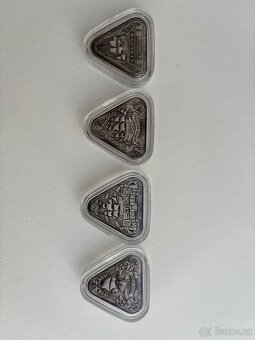 Stříbrné mince 1OZ série Shipwreck “Vraky lodi” Antique - 3