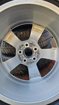 alu kola Audi R18 original + zimni pneu 225/55/R18 - 3
