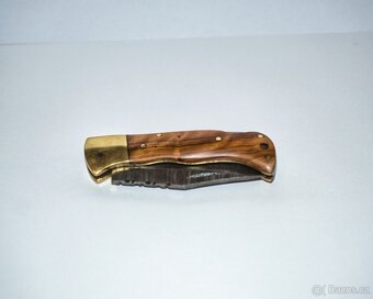 Sběratelský nůž - damaškový, ručně dělaný - 3