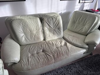 Kožená sedací souprava - 3