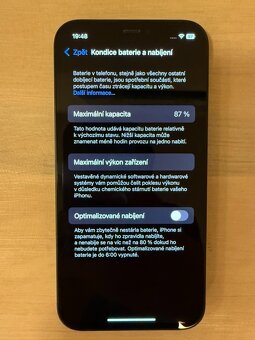 iPhone 12 - 128 GB - black - včetně komplet. příslušenství - 3