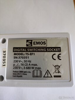 Digitální spínací zásuvka - 3