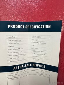 LED žárovky H7 žluté - 3