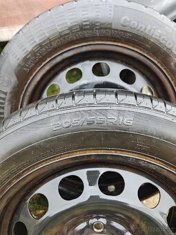 Letní pneu Continental 205/55/16 disk 5x112 - 3