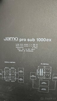JBL - JAMO basak - repro - zesilovace apod., - 3