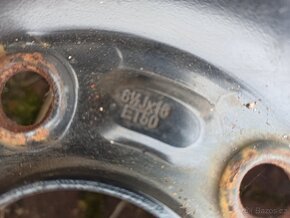 FORD 6,5JX16 ET 50 , ROZTEČ 5X108 OCELOVÉ DISKY - 3