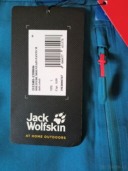 Nové kalhoty Jack Wolfskin Solitude 20K/15K vel. 46 (S) - 3