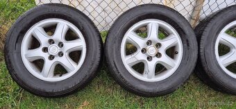 Alu kola Hyundai Tucson 5x114,3 6,5x16 ET41 235/60r16 letní - 3