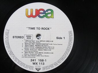 LP Time to Rock,EX - 3