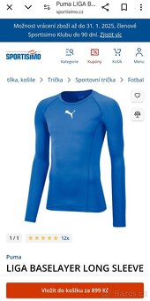 Puma sportovní tričko vel. L/XL unisex - 3