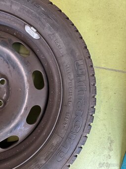 5x100 6Jx15 ET38 185/65 R15 6,5mm zimní - 3