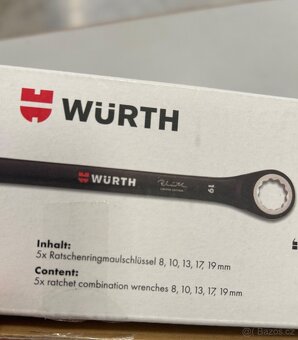 Wurth - sada ráčnových klíčů - 3