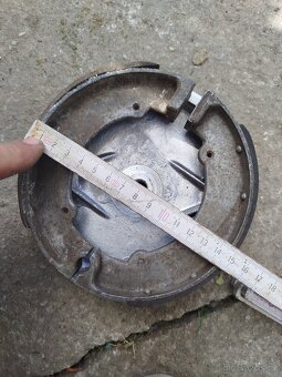 Přední brzdový štít Jawa pérák fj 150mm čti text - 3