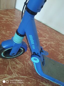 Prodám el.kolobezku Ninebot kids modrá - 3