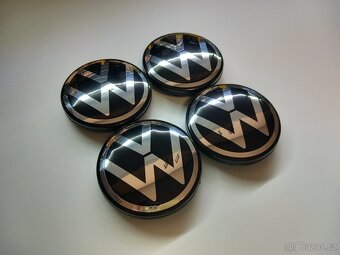 Středové krytky Vw, 65x56mm, Nové Logo 2 - 3