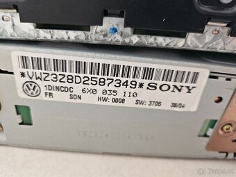 VW BETA + 6CD PLAYER VW GOLF 4 PASSAT B5 - 1J0035152E - 6X00 - 3