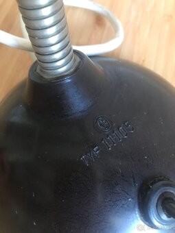 Bakelitová stolní lampa, retro, funkční - 3