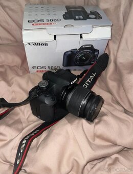 Canon EOS 500D + objektiv EF-S 18-55 IS - 3