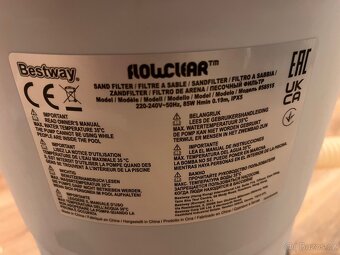 Písková filtrace Bestway Flowcler 58515 - 3