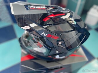 Nox helmets N 312 drone blue red - 3