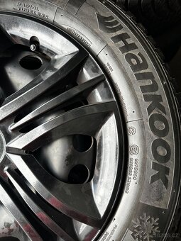 5x100 R15 5,5J ET40 + 185/65 88V Hankook zimné - 3