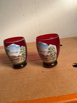 Původní Památeční skleničky– Fra. Lázně a Sv. Hora - 3