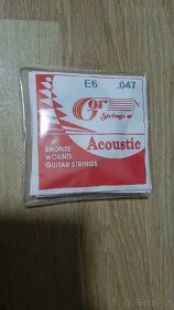 Struny na kytaru. - 3