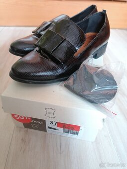 střevíce, mokasíny, boty vel. 37 - 3