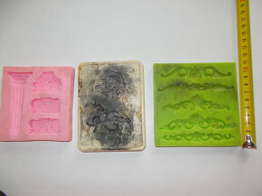 Silikonová forma 3 ks - 3