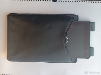 Kožené pouzdro na opasek na tablet. - 3