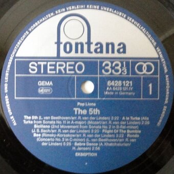 Ekseption ‎ – The 5th (LP) - 3