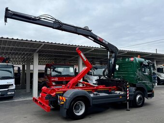 MERCEDES-BENZ ATEGO 1218 HÁKOVÝ NOSIČ vh100 HYDRAULICKÁ RUKA - 3