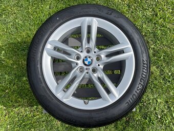 Letní ALU BMW M Sport 483M R17 vč. pneu, TMPS a krytek - 3