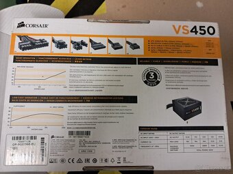 Prodám zdroj Corsair VS Series VS450 450W - 3