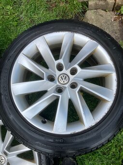 Alu kola 5x112, zimní pneu 205/55 R17 - 3