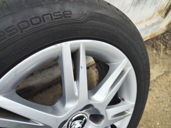 15"letní alu sada 5x100 origo Škoda Fabia 3 Rapid Ibiza 4 - 3
