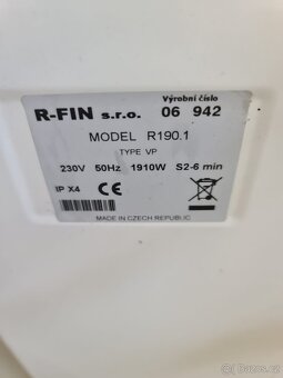 Romo R 190.1 pračka vířivá / vhodná na zavařování - 3
