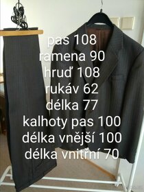 Pánské obleky a saka vel .XL - 3