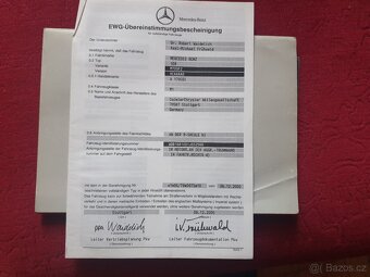 Prodám návod k obsluze Mercedes - 3