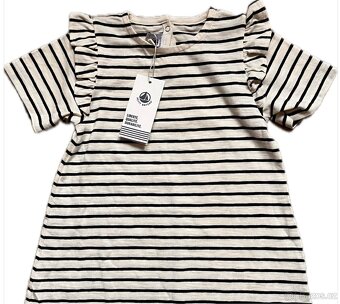 Krásné holčičí nové šatičky Petit Bateau vel.98 - 3